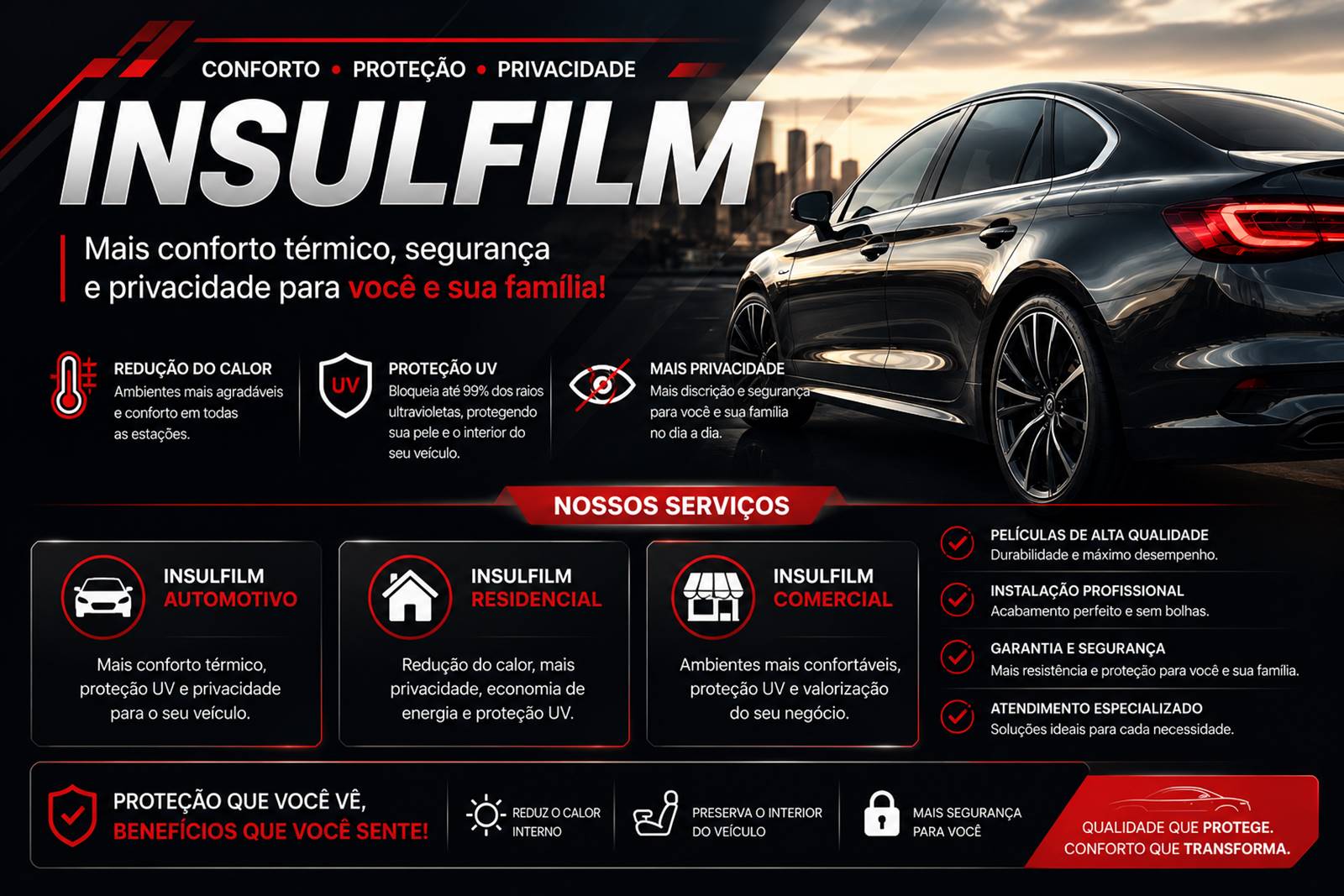 Insulfilm e Película Solar em Sorocaba | Import Film